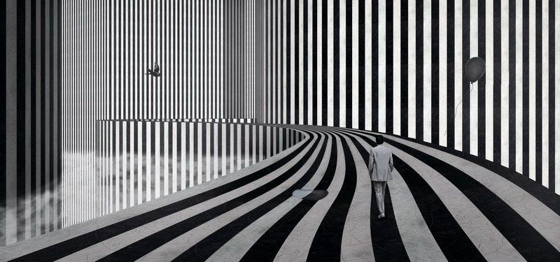 коллаж, фотошоп, photoshop Интерференция фото превью