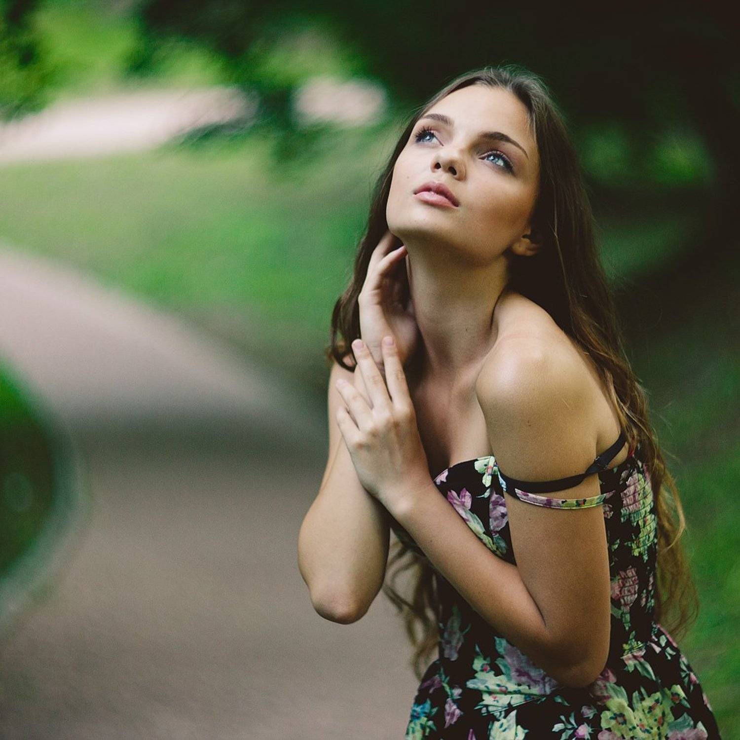 портрет,девушка, Євген Кукулка