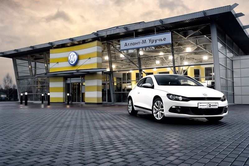 автомобиль, восход, Volkswagen Scirocco фото превью