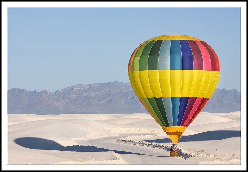 шаров, воздушных, фестиваль, амалагордо, пески, белые, сша  фото превью