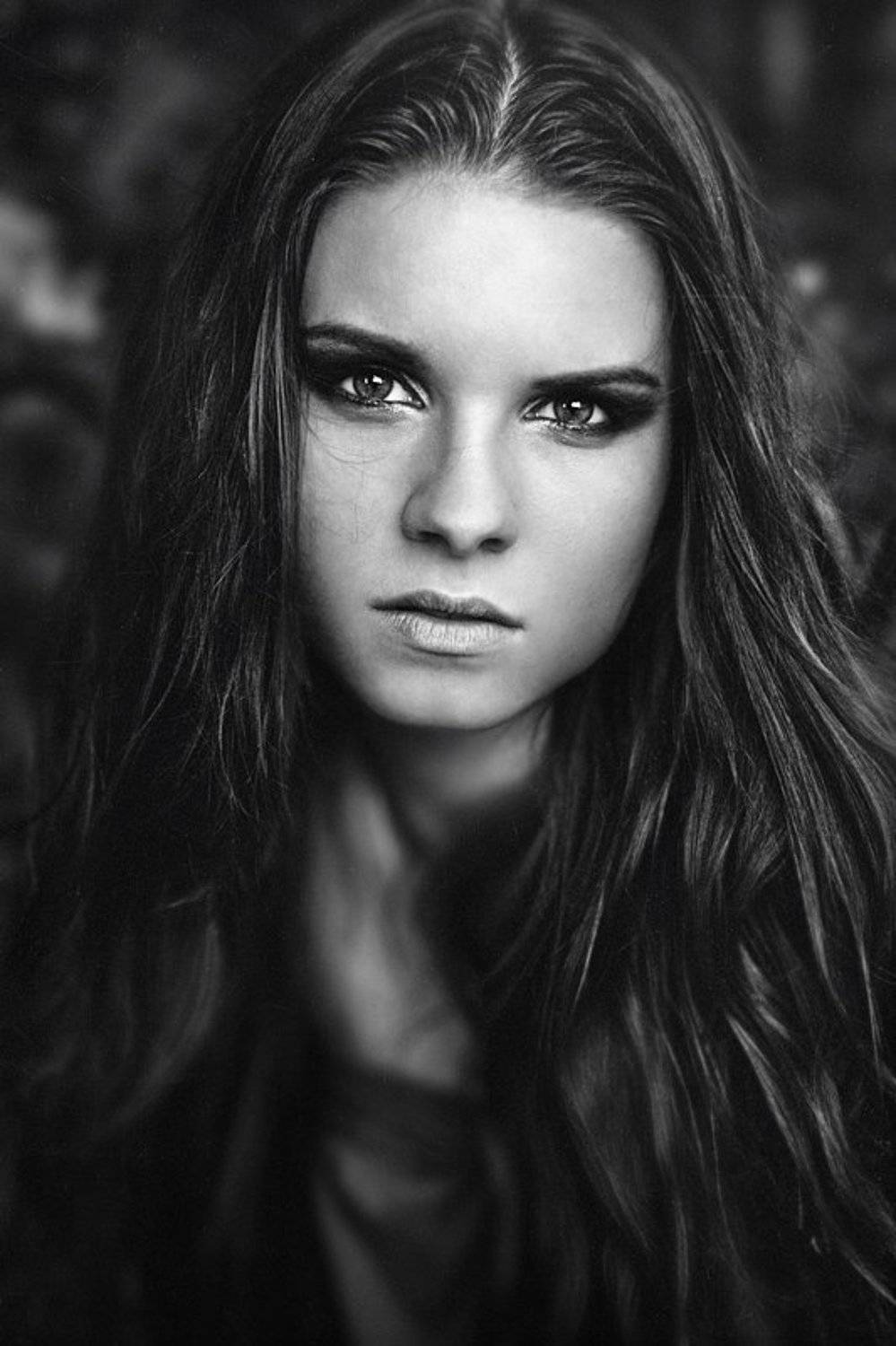 eyes, look, portrait, fashion, bw, dmitry alekseyev, woman, face, Dmitry Alekseyev