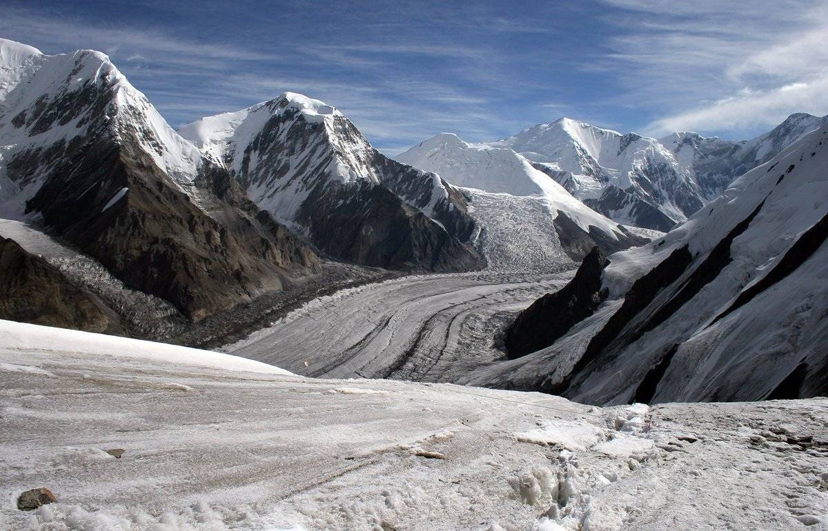 северный иныльчек, ледник, хан-тенгри, Артем Головин