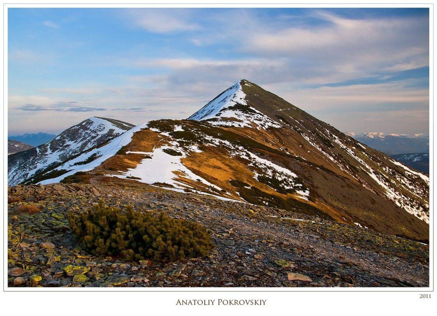 анатолий покровский, снег, большая сывуля, весна, горы, карпаты, Анатолий Покровский