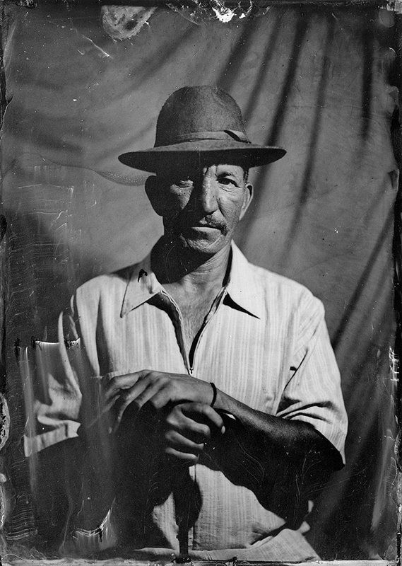 стекле, на, фотография, 13х18, амбротип, ambrotype  фото превью