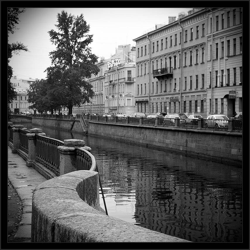 петербург, центр, канал грибоедова, чб, квадрат, Kirill Shapovalov