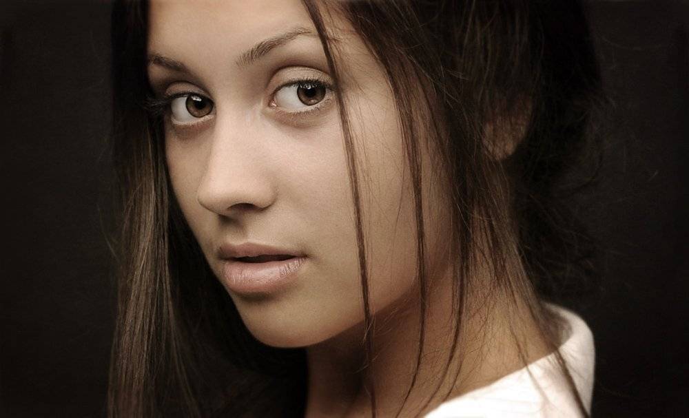 фотография, |, девушка, |, портрет, Анна Применко