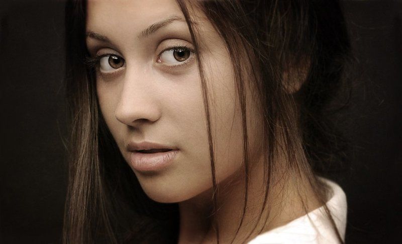 фотография, |, девушка, |, портрет  фото превью