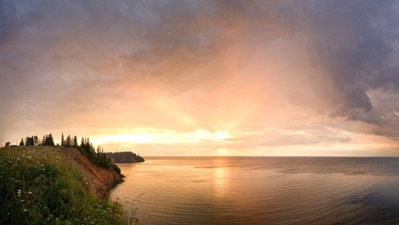 андоме, на, закат, горе  фото превью