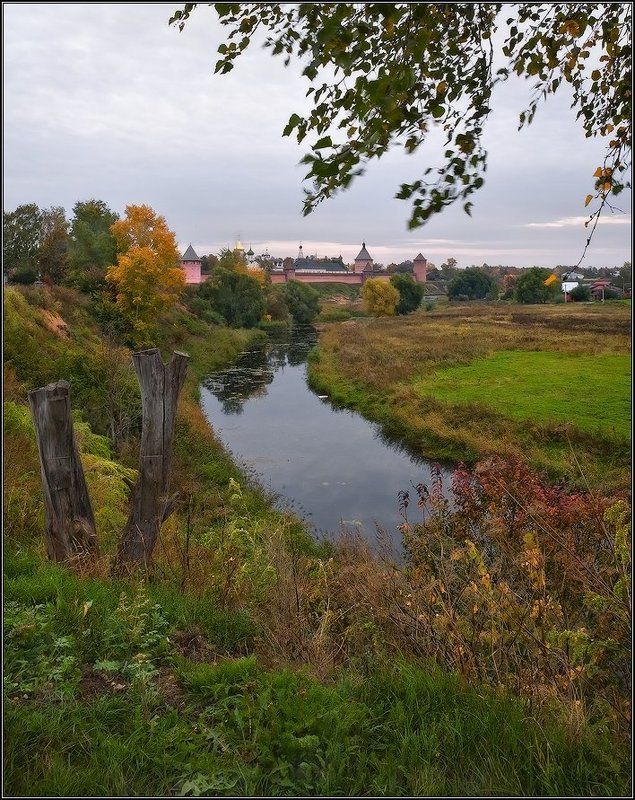 утро, суздаль, осень  фото превью