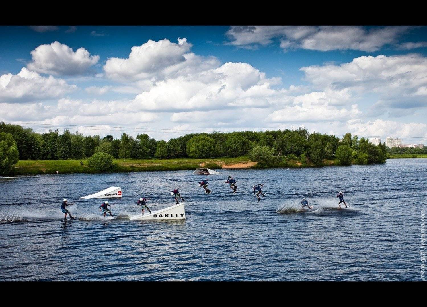 строгинский залив, лето, москва, москва-река, панорама, строгино, фото, Михаил Гризли