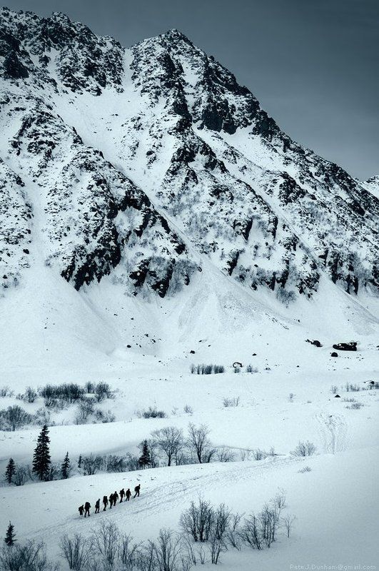 горы, снег, скалы, камни, небо, фирн, хребет, гребень, траверс, альпинизм, альпинист, сборы, хабаровск, баджал, 2011, май, апрель Cold solitude фото превью