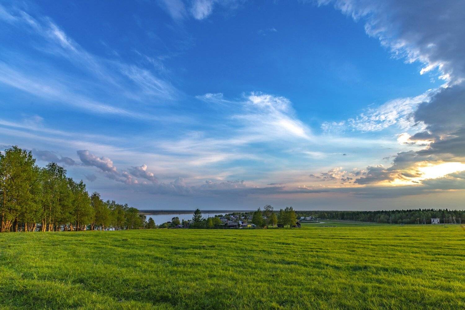 печора,вечер,закат,, Анатолий