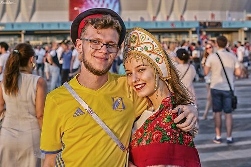Наши болельщики...