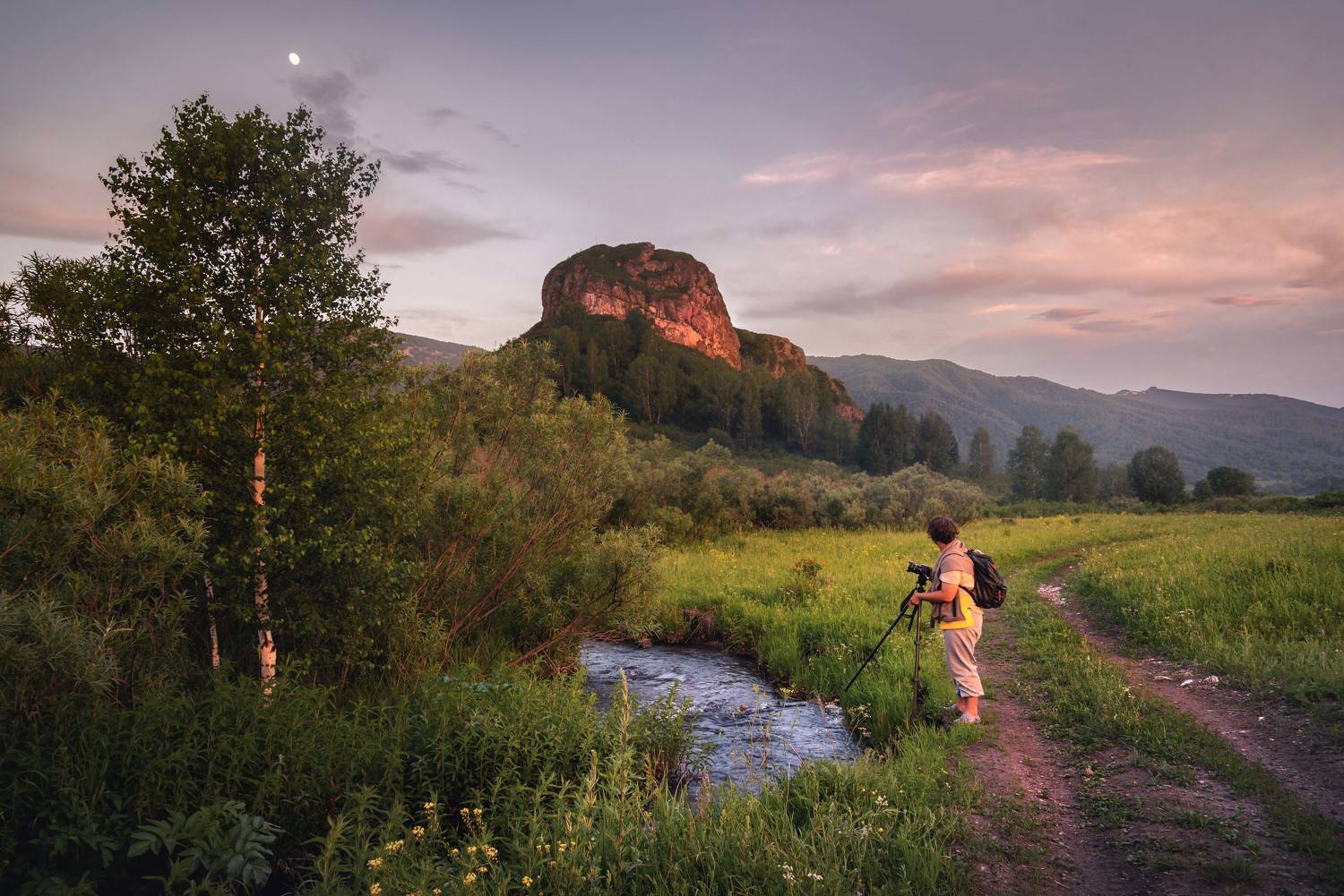 #пейзаж #пейзажист #фотограф #горныйпейзаж #алтай #алтайскийкрай #тигирек #лето #twilight #dusk #landscapemountains #landscape #photographer #landscape #landscapeartist #artist #river #stream #spring #altai #reserve #tigirek #mountain #summer #evening #су, Денис Соломахин