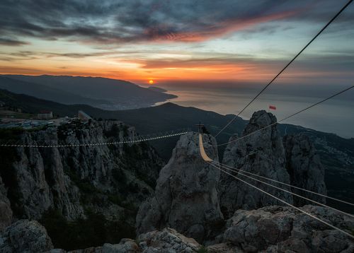 Рассвет над Ай-Петри, Крым