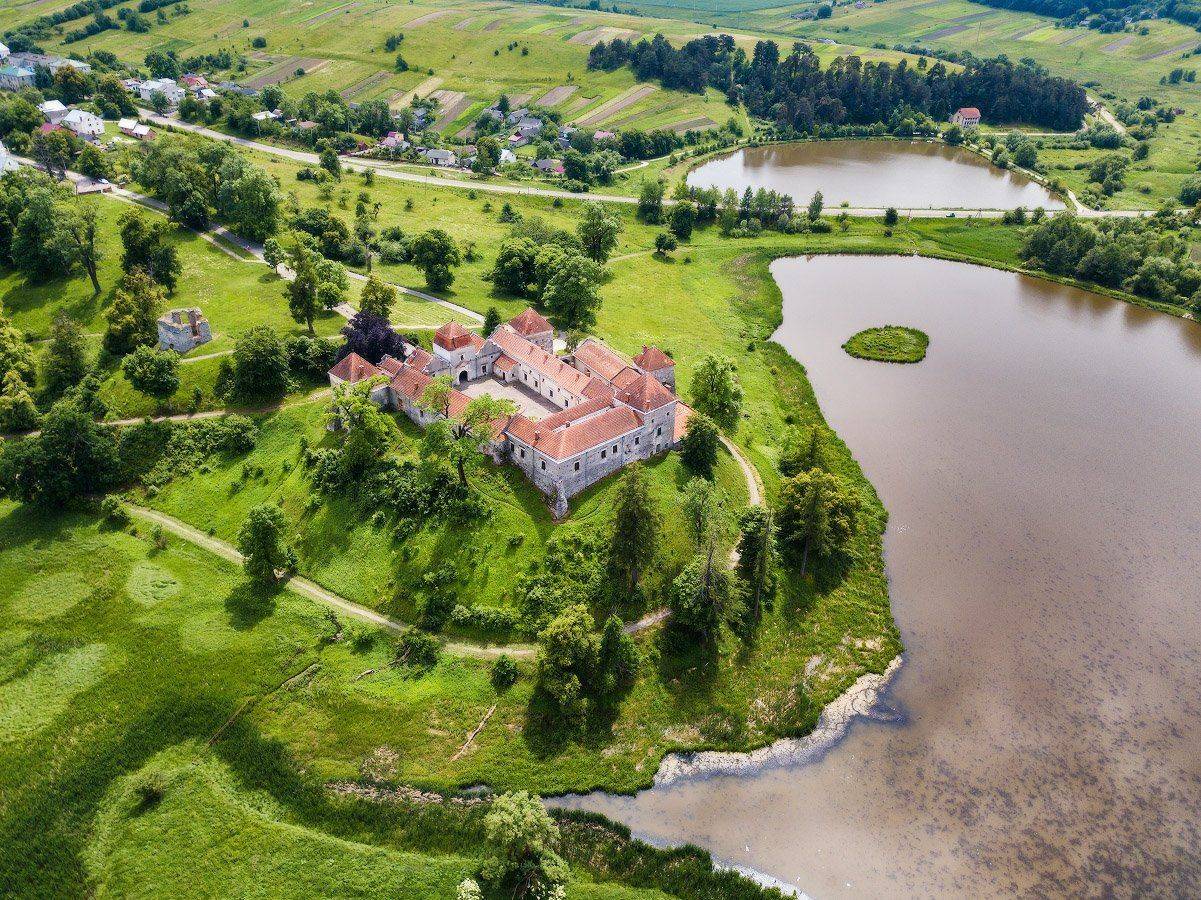 архитектура, весна, дронофото, замки, май, украина, Вейзе Максим