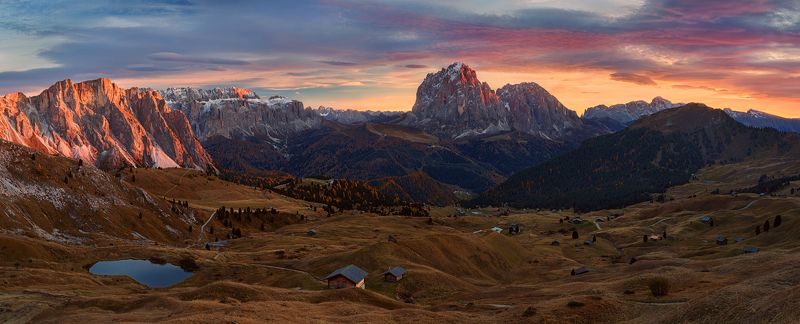 sv-phototravel.com, италия, доломиты Закат в Доломитах фото превью