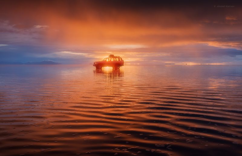 боливия, уюни, пейзаж, трэвел, travel, uyuni, bolivia Вечерний пожар на Uyuni... фото превью