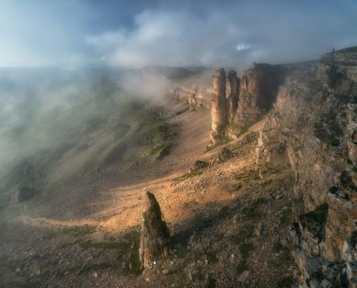 Кавказ. Плато Бермамыт.