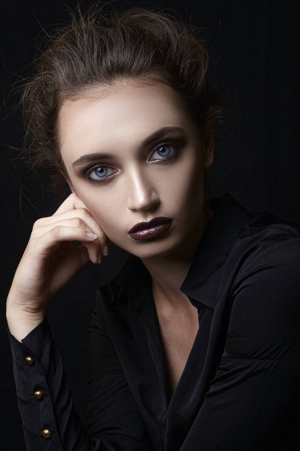 portrait girl model портрет девушка модель, Dancho