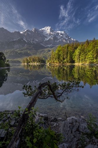 Утро на озере 