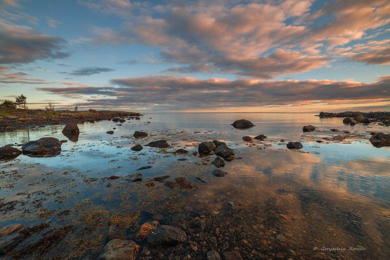 кольский, север,заполярье, умба, белое море, ночь,, Роман Горячий