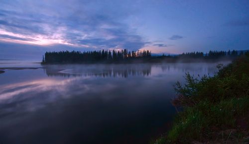 Утро на реке Иркут