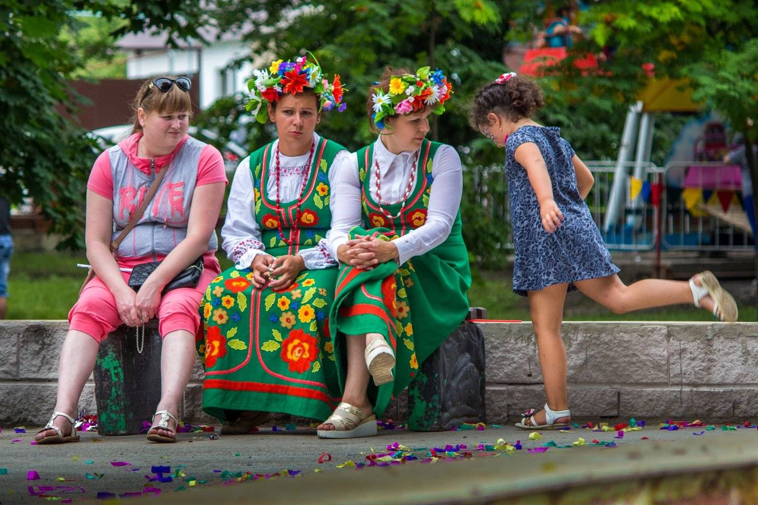 праздник, деревня, городской парк, девочка, Руслан Востриков