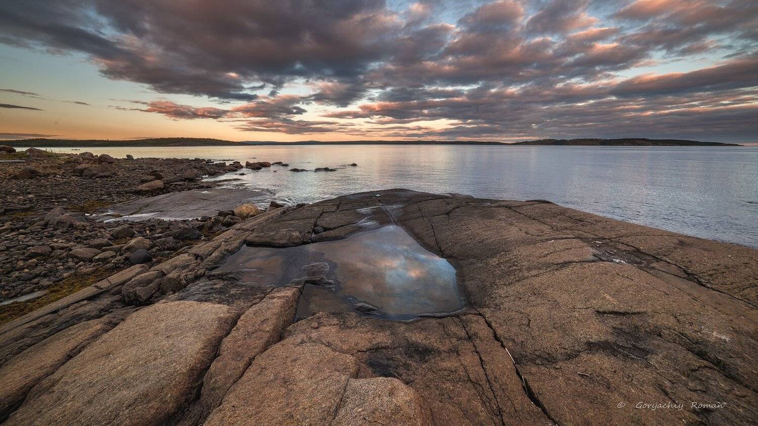 кольский, север,заполярье, умба, белое море, ночь,, Роман Горячий
