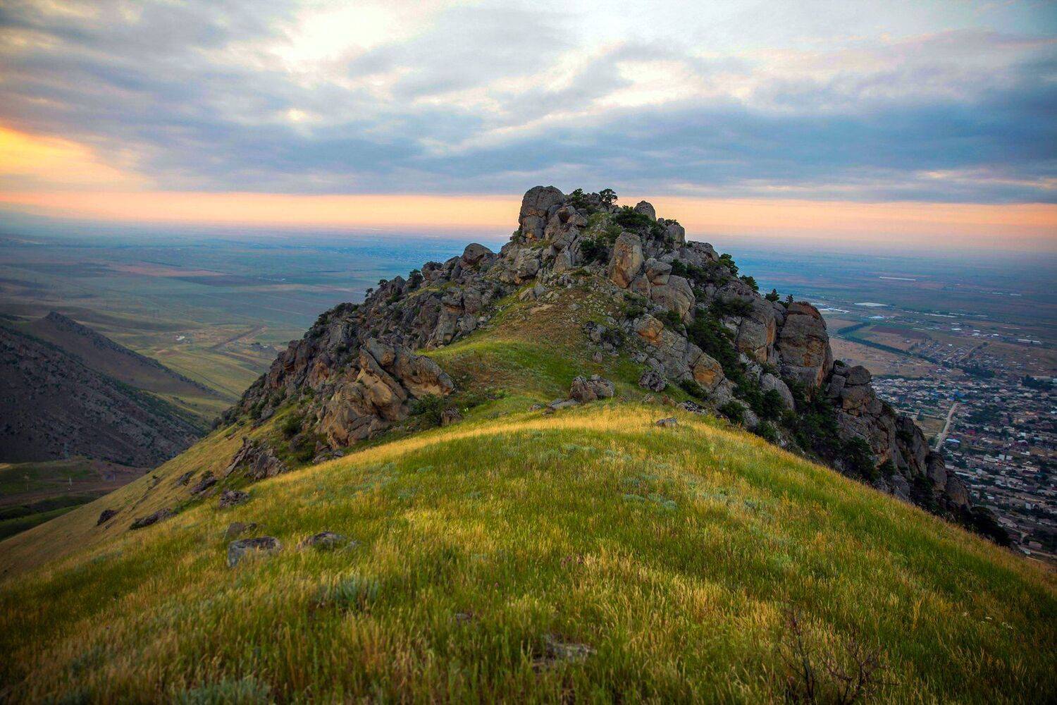 горы,осень,природа,закат., Marat Magov