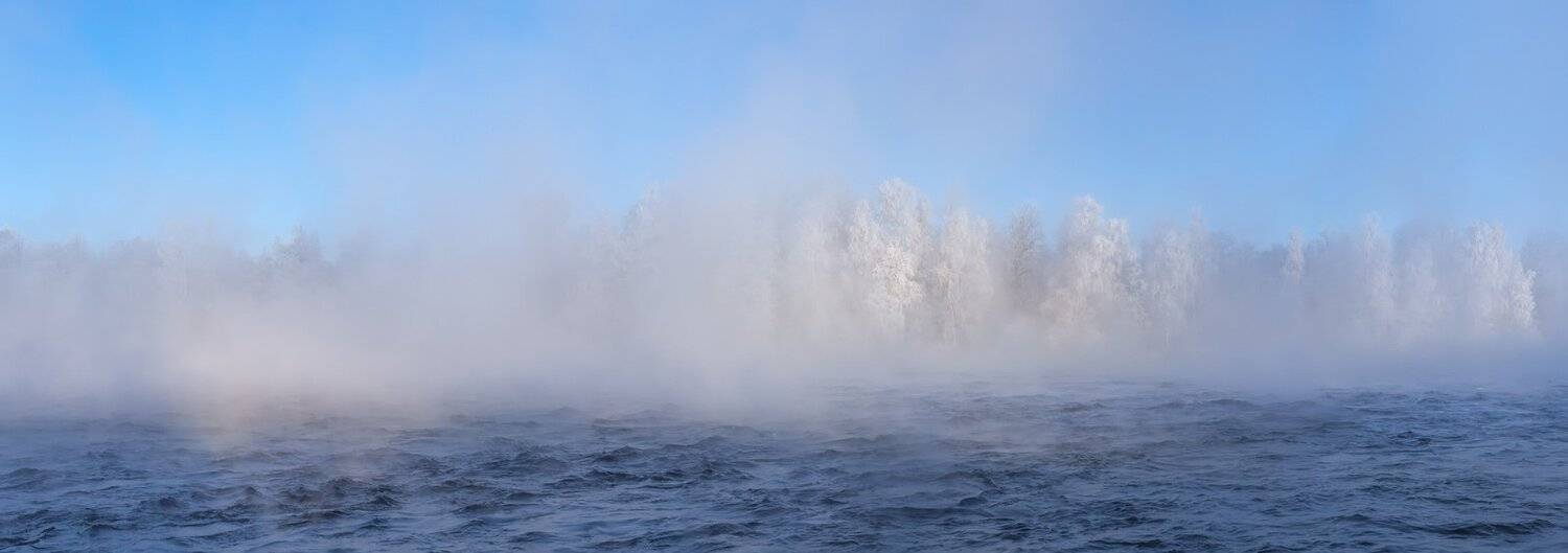 ленинградская область, ленобласть, приозерский район, река бурная, зима, восход, Арсений Кашкаров