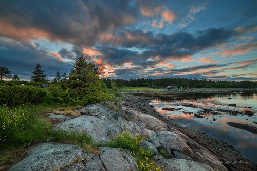 Северные зори.