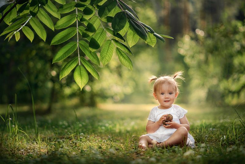 семья малыш дочка девочка дети  фото превью