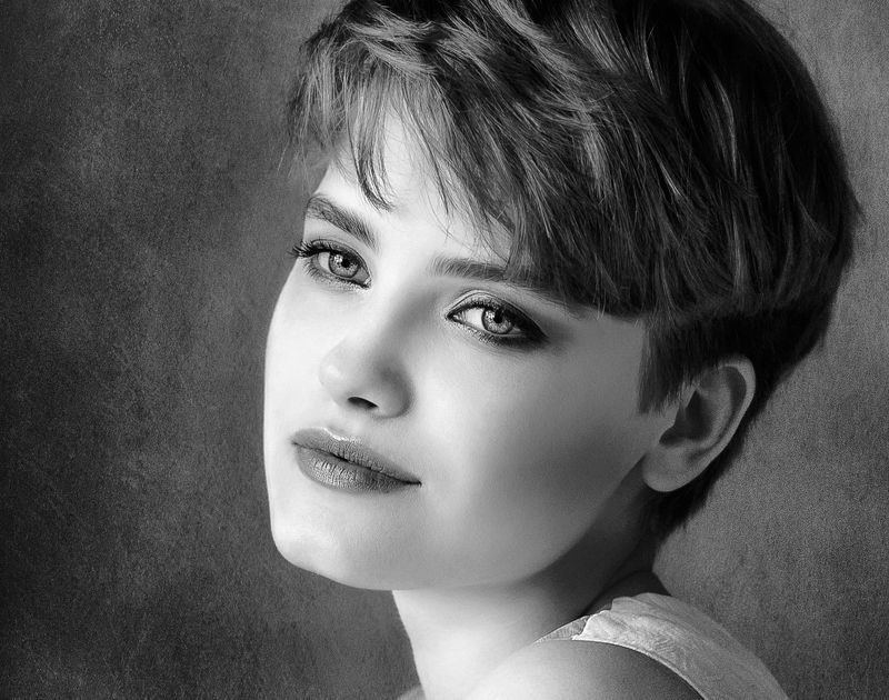 портрет; свет ; ч/б *** фото превью