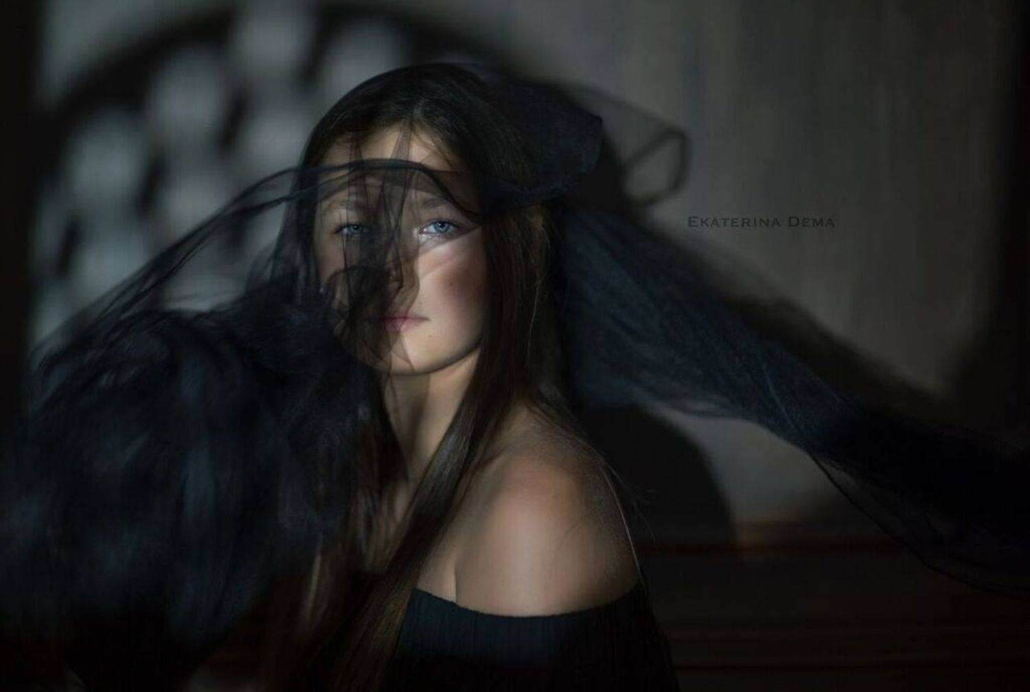 girl, strange, fashion, mood, sad, Ekaterina Dema