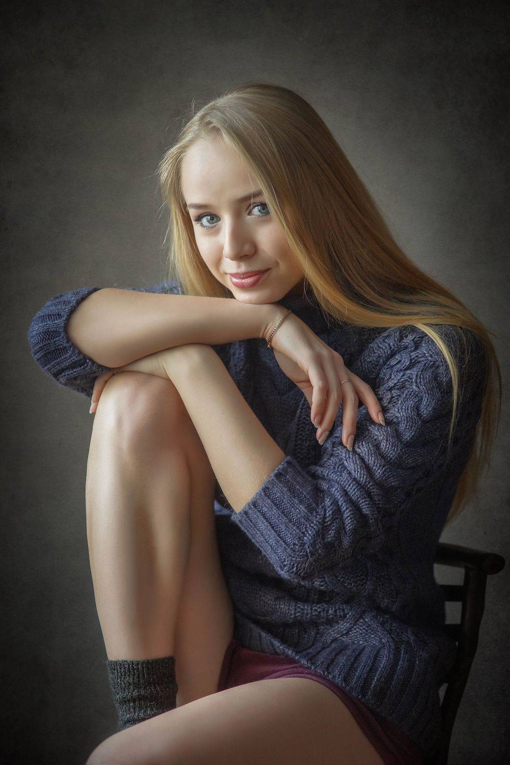 девушка, портрет,, Илья Филимошин