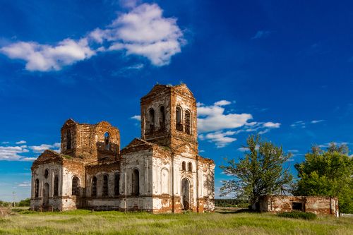 Храм Иоанна Богослова, село Крутчик Усманского района, Липецкой области