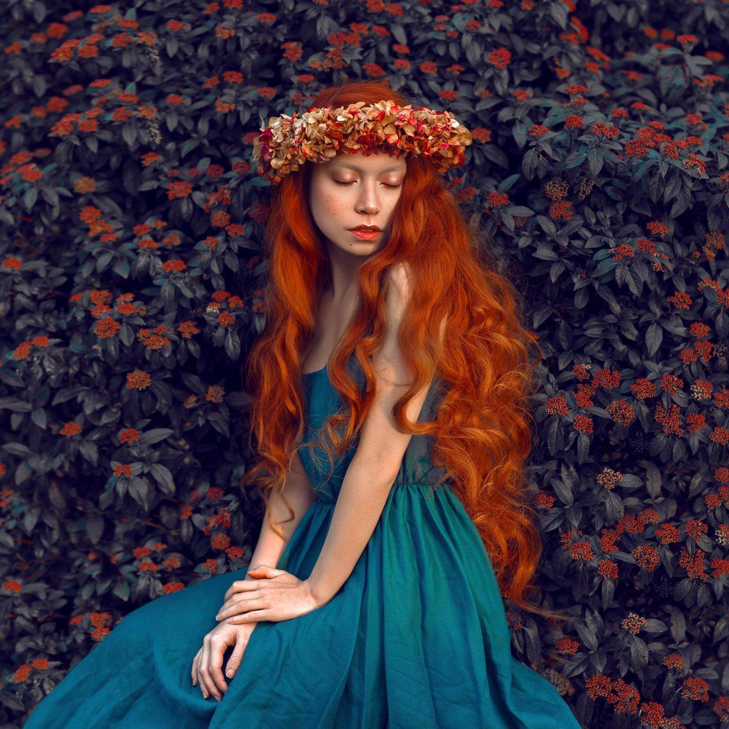 carolinemadison, portrait, beauty, redhair, redhead, portraiture, curlyhair,  lips, emotion, longhair,, Caroline Madison