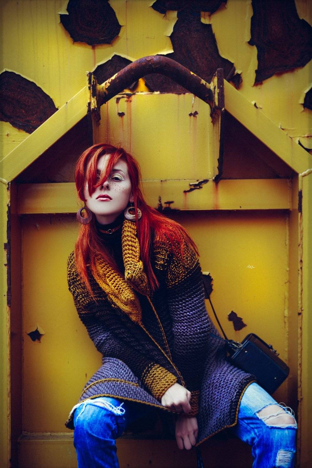 woman, portrait, natural light, art, fashion, yellow, Руслан Болгов (Axe)