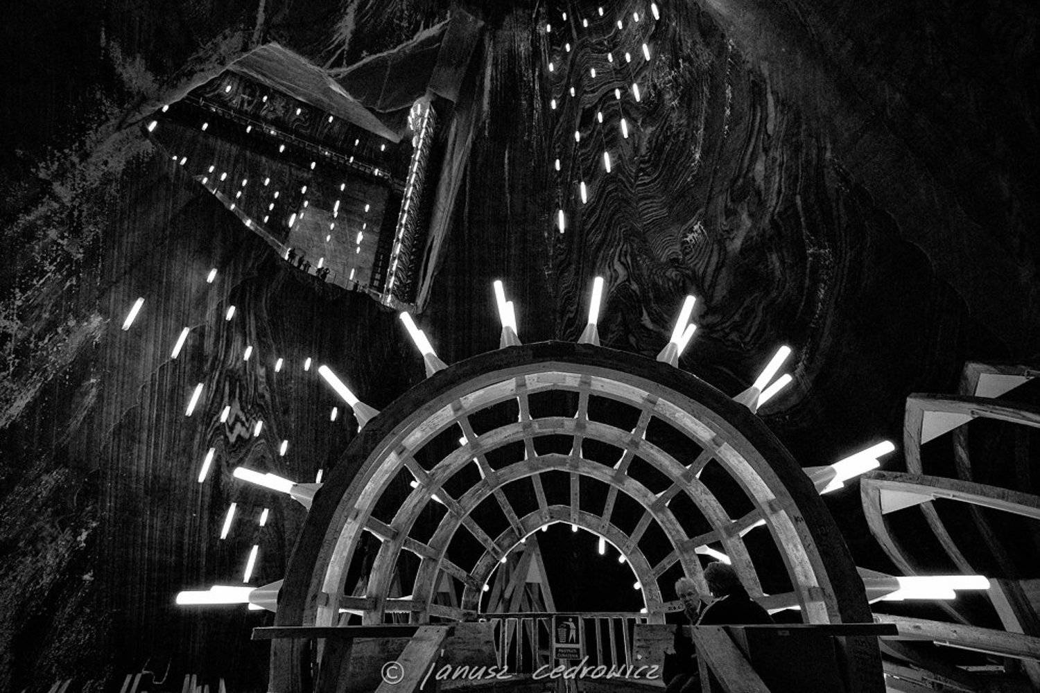 romania, salina,turda,salt,mine,photo,underground,lights,dark,tourism,attraction,, Janusz Cedrowicz