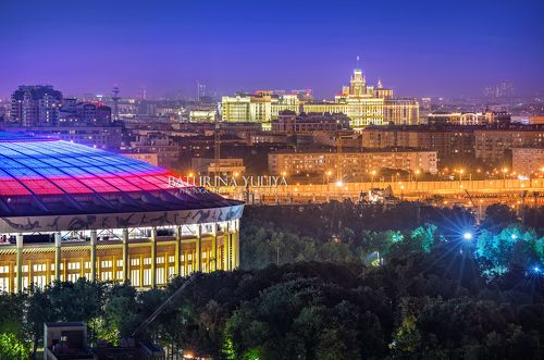 Ночная Москва