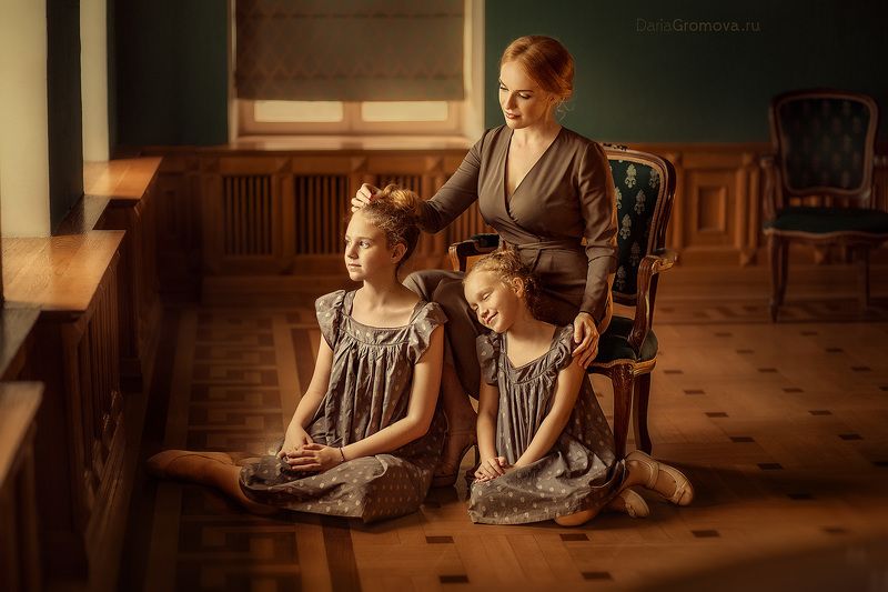 портрет, дарья громова, фотография, фото, фотоарт, фотограф, закат, детский портрет, дети, ребенок, сестры, малыш, девочка, мальчик, детская, фотосессия, фотосъемка, мама, музей, дом *** фото превью
