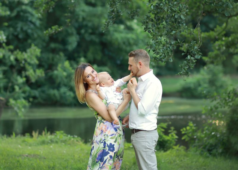 Летний вечер фото превью