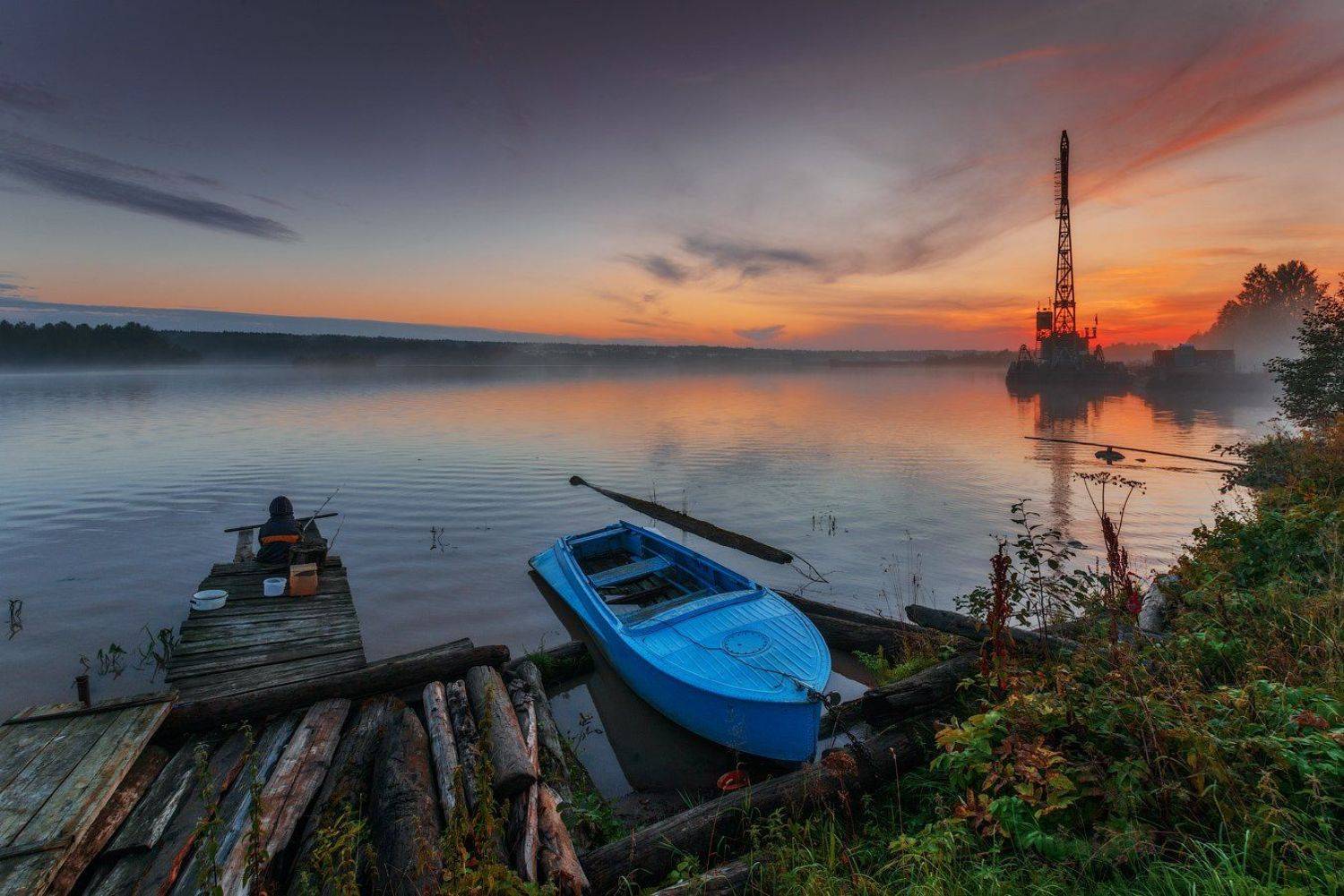 вологодчина,север,лето,вечер, девятины,, Роман Горячий