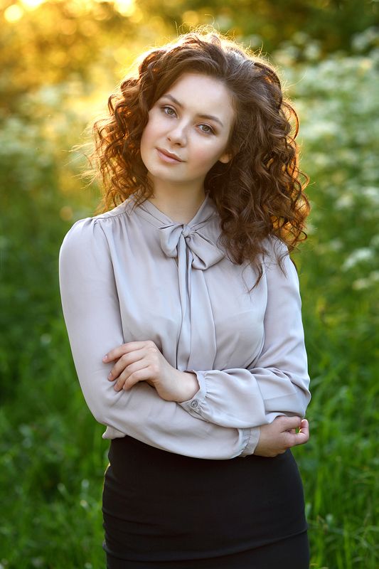 portrait, Nikon, Russia, 85mm, портрет Nadi фото превью