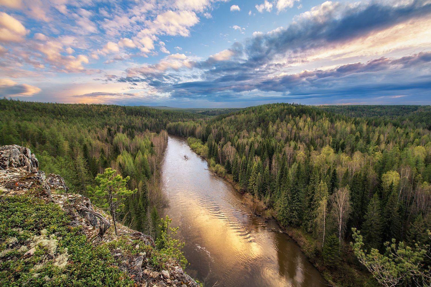 урал, ивдель, река, лето, Василий Яковлев