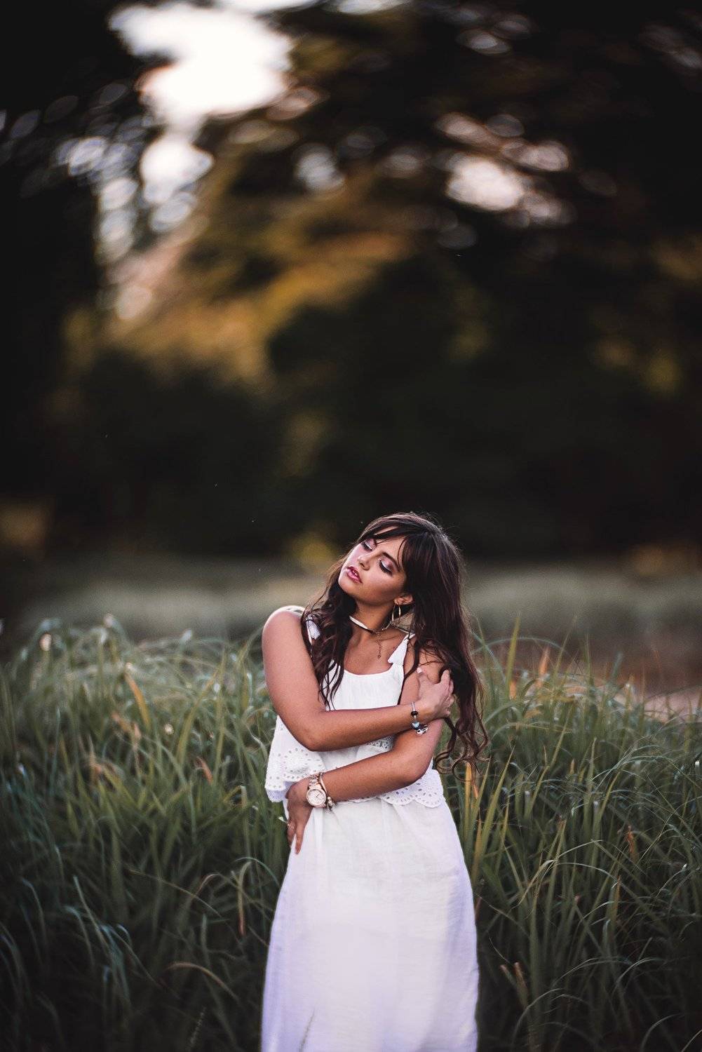 portrait, portraiture, outdoors, female, face, bokeh , Laura Žygė