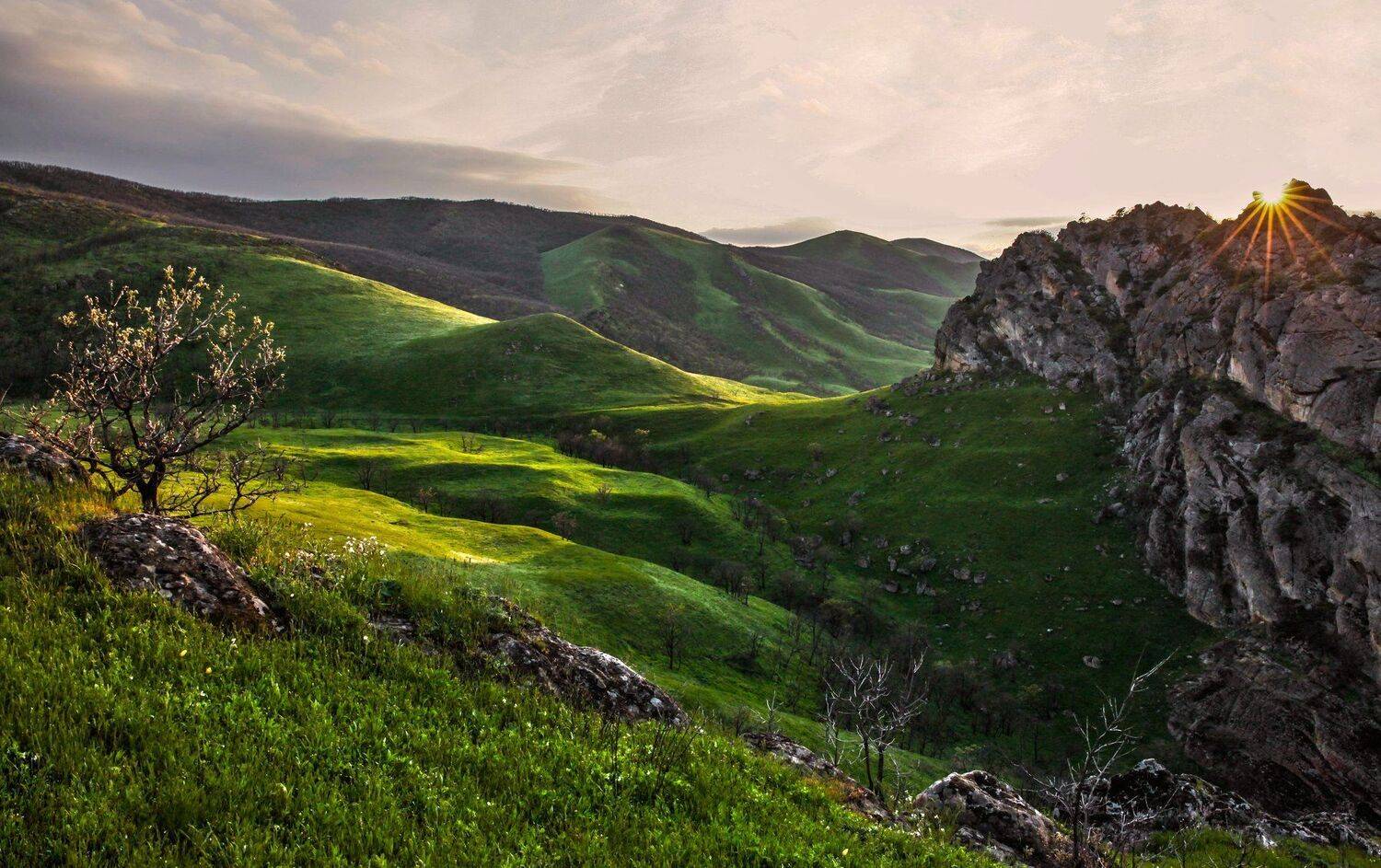 горы,лето,пейзаж,закат,природа, Marat Magov