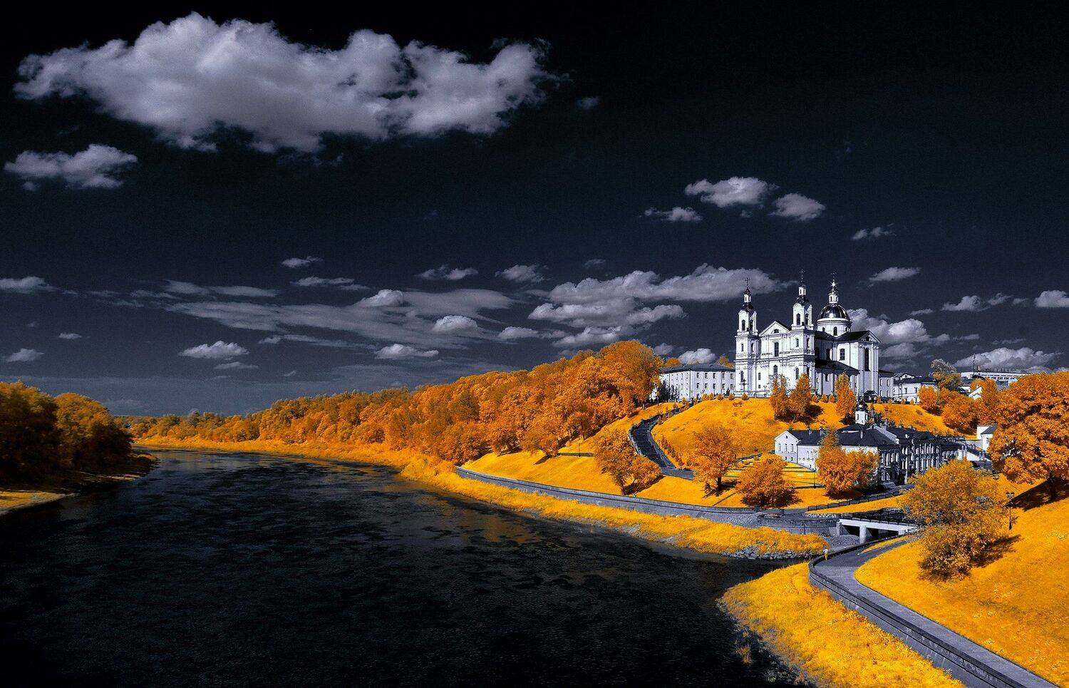 infrared, ик-фото, инфракрасное фото, инфракрасная фотография, город, пейзаж, лето,витебск, беларусь, Sixten ( Сергей )