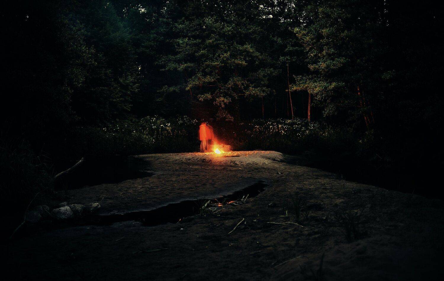 night mood atmosphere acid trip ночь костёр атмосфера, Александр Фанковин